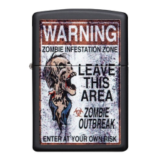Zippo Benzines Zippo öngyújtó  - Zombi képpel öngyújtó