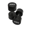 Zoco Body Fit 2db súlyzó készlet (2x40KG), Zoco Body Fit YL009, összsúly 80 kg, fekete