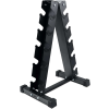 Zoco Body Fit Piramis alakú súlyzótartó állvány, Zoco Body Fit, 5 pár súlyzóhoz, fekete színű