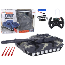 Zöld álcázású távirányítós harci tank távirányítós modell