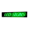  zöld Beltéri led fényújság , futófény 165x37 cm