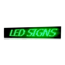  zöld Beltéri led fényújság , futófény 165x37 cm led rendszer tartozék