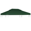  Zöld csere pavilon ponyvatető 310 g / m², 3 x 4 m