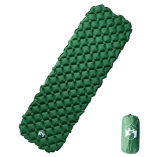  zöld felfújható kempingmatrac 190 x 58 x 6 cm kemping felszerelés