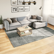  Zöld hosszú szálú bozontos modern szőnyeg 200 x 280 cm lakástextília