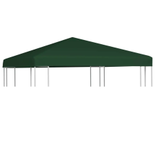  Zöld pavilon tetőponyva 310 g/m², 3 x 3 m kerti bútor