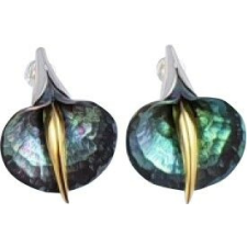  Zöld titánium fülbevaló – GAEM fülbevaló