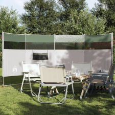 zöld vízálló szélfogó kempingponyva 366 x 152 x 152 cm kemping felszerelés