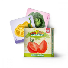  Zöldségek memóriakártya társasjáték