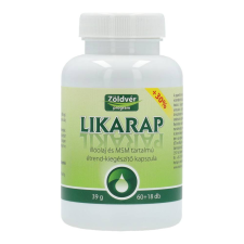  ZÖLDVÉR LIKARAP KAPSZULA 60+18 DB vitamin és táplálékkiegészítő