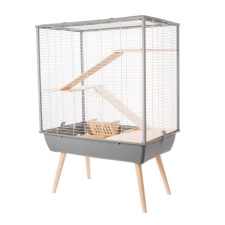 Zolux Neo Cosy H80 Rágcsáló ketrec - Szürke (78 x 48 x 80 cm) ketrec, szállítóbox rágcsálóknak
