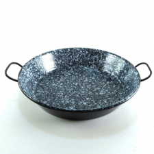  ZOMÁNCOZOTT FÜLES SERPENYŐ - 22 CM edény