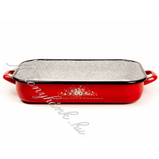Zománcozott füles tepsi 36x25cm sütés és főzés
