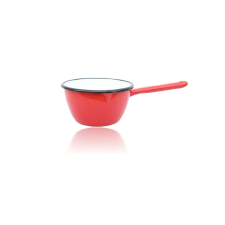  Zománcozott Lábas Nyeles 14cm 0.7 Literes edény