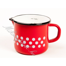  Zománcozott mércés bögre 0.6 liter bögrék, csészék