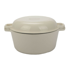 Zománcozott Öntöttvas Double Dutch Oven fedővel, 26 cm - Milestone66 edény