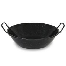 Zománcozott paella serpenyő 45 cm edény