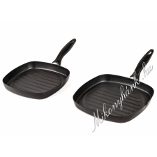 Zománcozott teflon grill serpenyő 24cmx24cm edény