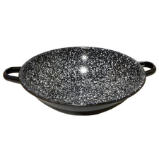 Zománcozott wok tál 30 cm edény