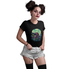  Zombi a temetőben - Női Póló