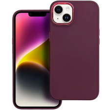 Zone Frame Case szilikon tok fémhatású kamera keret Samsung Galaxy A32 4G lila tok és táska