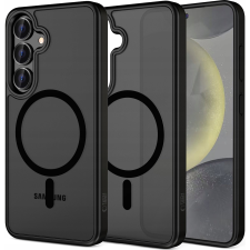 Zone Magmat Magsafe műanyag hátlaptok Samsung Galaxy S25 fekete-szürke (5906302322091) tok és táska