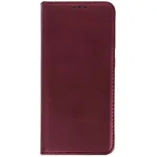 Zone Magnet Book oldalra nyitható tok Motorola Moto E15 / G05 bordó tok és táska