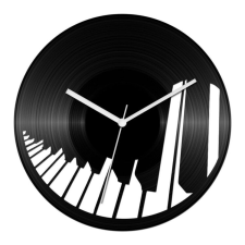  Zongorabillentyűk bakelit óra falióra