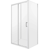  Zoom P 100x80 szögletes zuhanykabin tálca nélkül