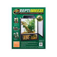  Zoomed ReptiBreeze | Fémhálós terrárium hüllők számára – 41×41×50 cm terrárium, vivárium