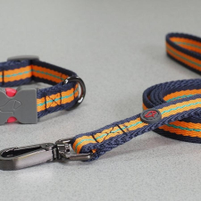 ZOON Oxford extra erős strapabíró kutyapóráz - narancssárga SML nyakörv, póráz, hám kutyáknak