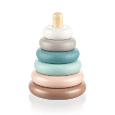  Zopa fa játék gyûrûtorony kék készségfejlesztő