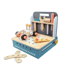  Zopa fa munkapad játékkészlet összecsukható barkácsolás