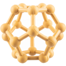Zopa Silicone Teether Atom rágóka Mustard Yellow 1 db rágóka