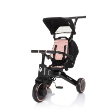 Zopa tricikli - X Trike tolókarral Quartz Pink tricikli