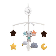 Zopa zenélő forgó - Maci bébijáték kiságyra