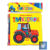  Zörgős textilkönyv - Traktorok