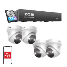 Zosi C225 WiFi 5MP biztonsági kamera megfigyelő kamera