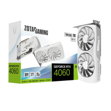 ZOTAC GeForce RTX 4060 8GB GDDR6 Twin Edge OC White Edition Videókártya (ZT-D40600Q-10M) videókártya