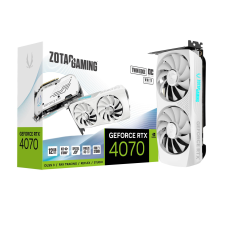 ZOTAC GeForce RTX 4070 12GB GDDR6X Twin Edge OC White Edition Videókártya (ZT-D40700Q-10M) videókártya