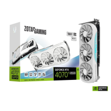 ZOTAC GeForce RTX 4070 Ti SUPER 16GB Trinity OC White Edition videokártya (ZT-D40730Q-10P) videókártya
