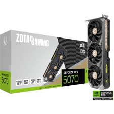 ZOTAC ZT-B50700J-10P SOLID OC GeForce RTX 5070 12GB GDDR7 DLSS4 videókártya