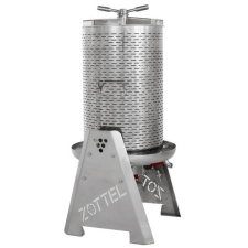 Zottel Prés rozsdamentes 35L-es Zottel + 40.000 Ft-os wellness utalvány gyümölcsprés és centrifuga