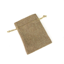  Zsákvászon tasak 10*14cm ajándéktasak