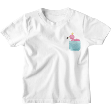  Zsebminta Baby Flamingó - Gyerek Póló gyerek póló