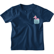  Zsebminta Baby Flamingó - Gyerek Póló
