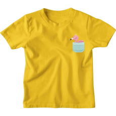  Zsebminta Baby Flamingó - Gyerek Póló