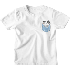  Zsebminta Ravasz Cica - Gyerek Póló gyerek póló