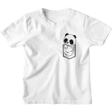  Zsebmintás Cuki Panda - Gyerek Póló gyerek póló