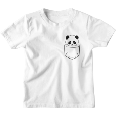  Zsebmintás Panda - Gyerek Póló